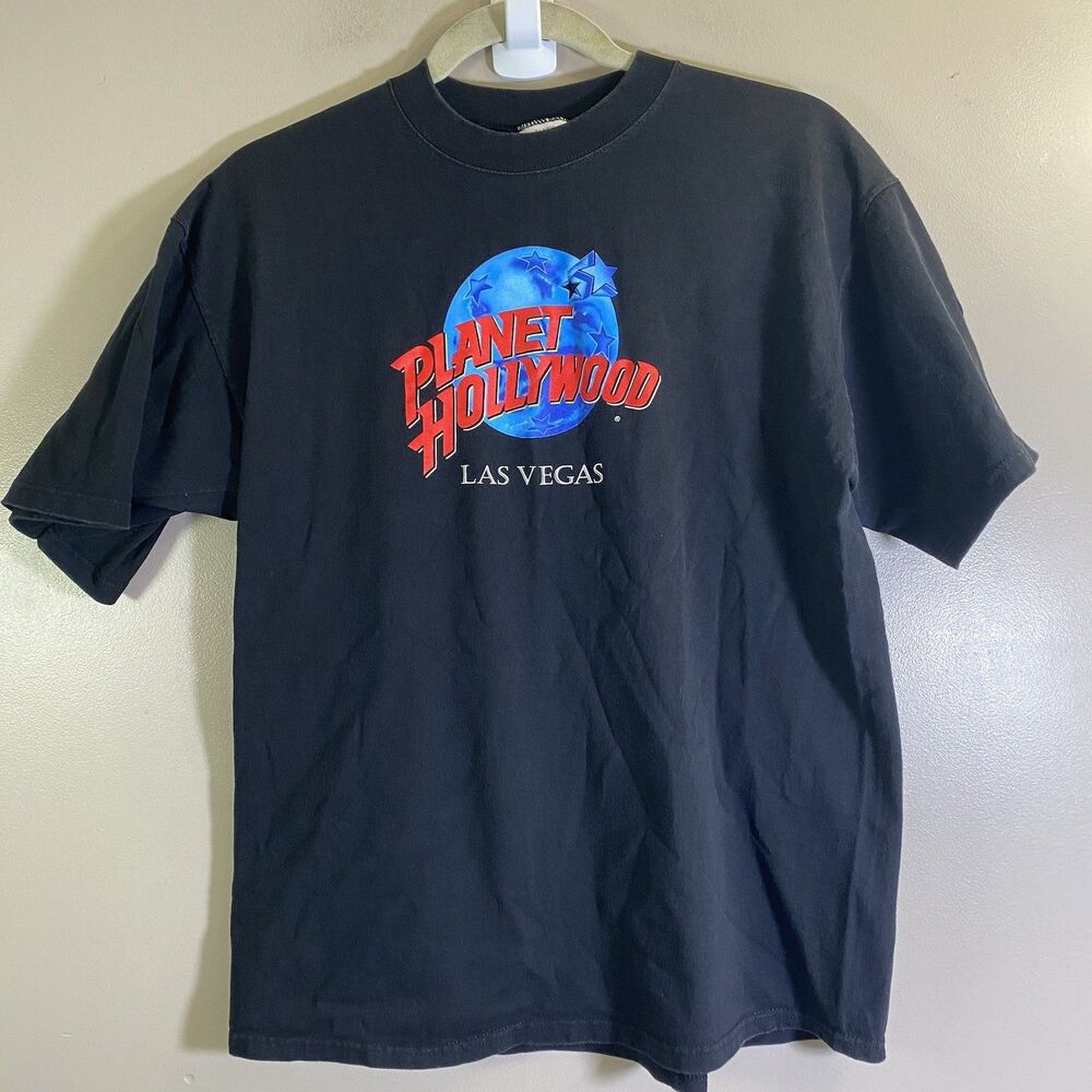 VTG 90’s Planet Hollywood Las Vegas Tee Shirt -  Size XL Made USA